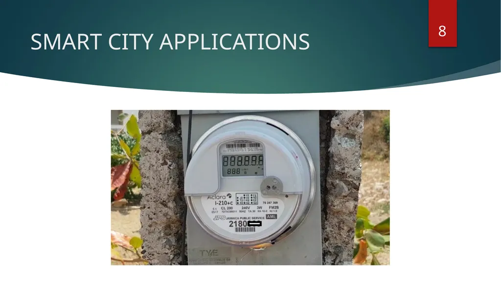 SMART CITY SOLUTIONS Anthony Drummonds Department - slide 8 of 13