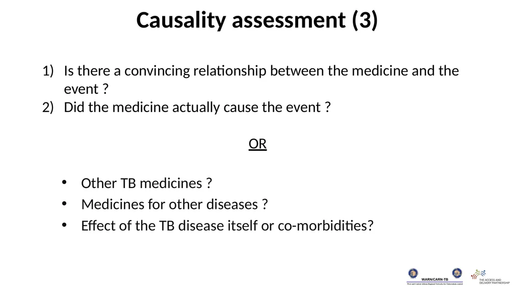 Training package on active tuberculosis drug - slide 6 of 17