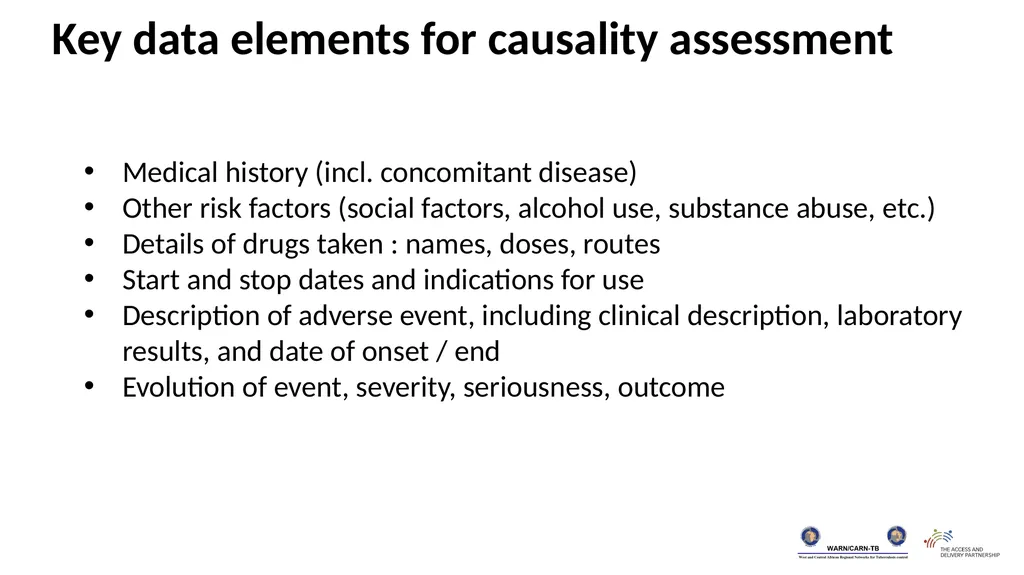 Training package on active tuberculosis drug - slide 9 of 17