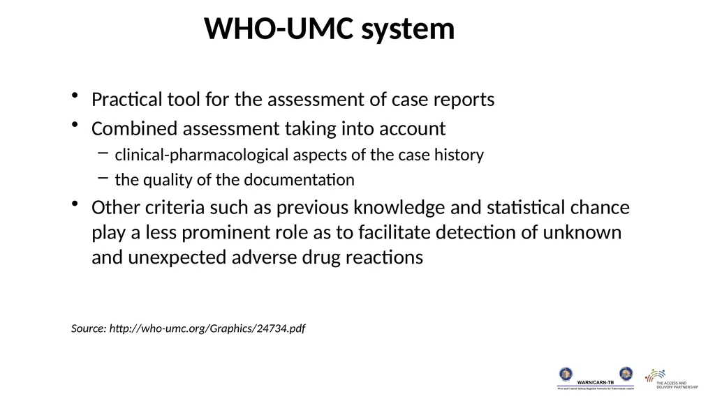 Training package on active tuberculosis drug - slide 13 of 17