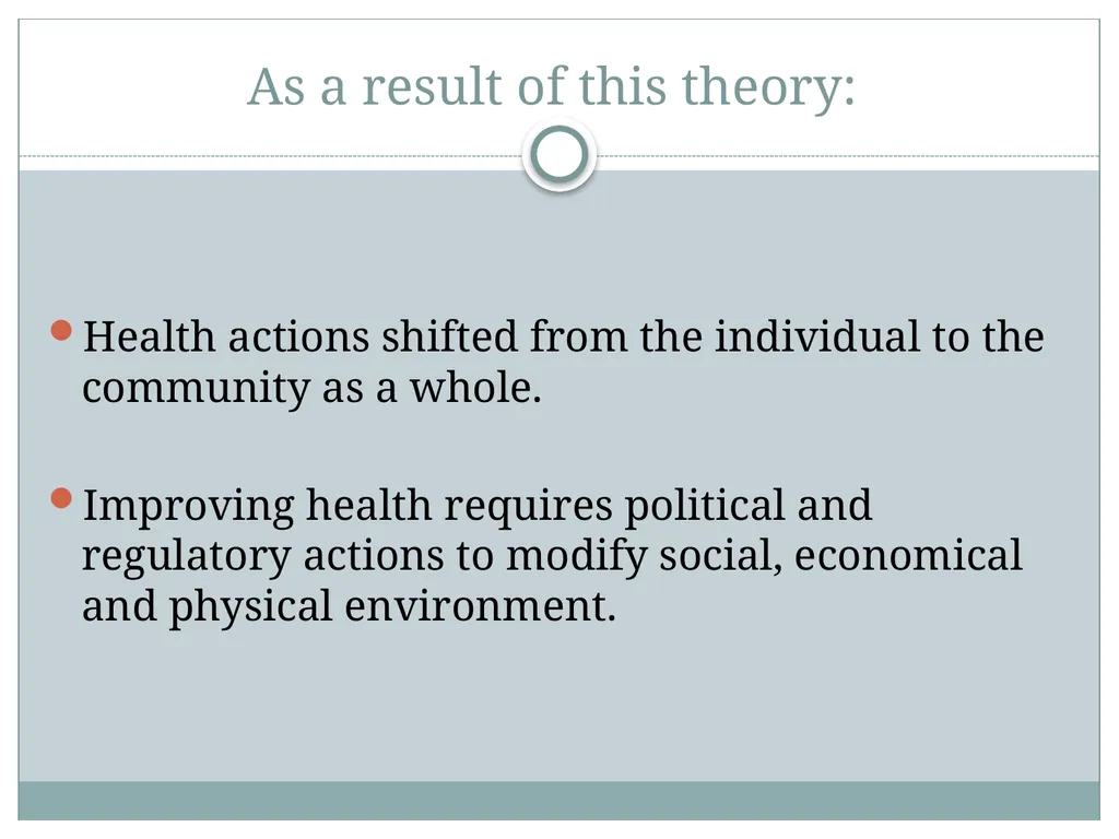 Theories of disease causation Ms. Samah alageel - slide 27 of 30