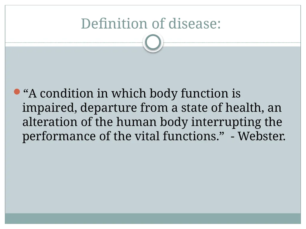 Theories of disease causation Ms. Samah alageel - slide 4 of 30