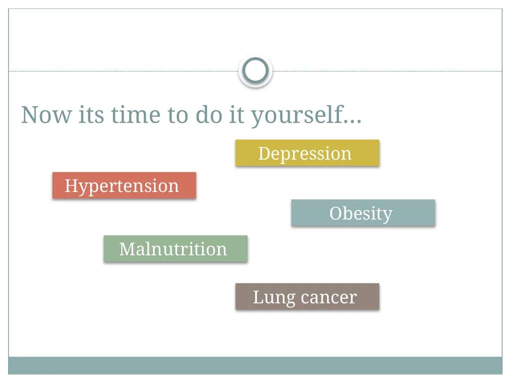 Theories of disease causation Ms. Samah alageel - slide 30 of 30
