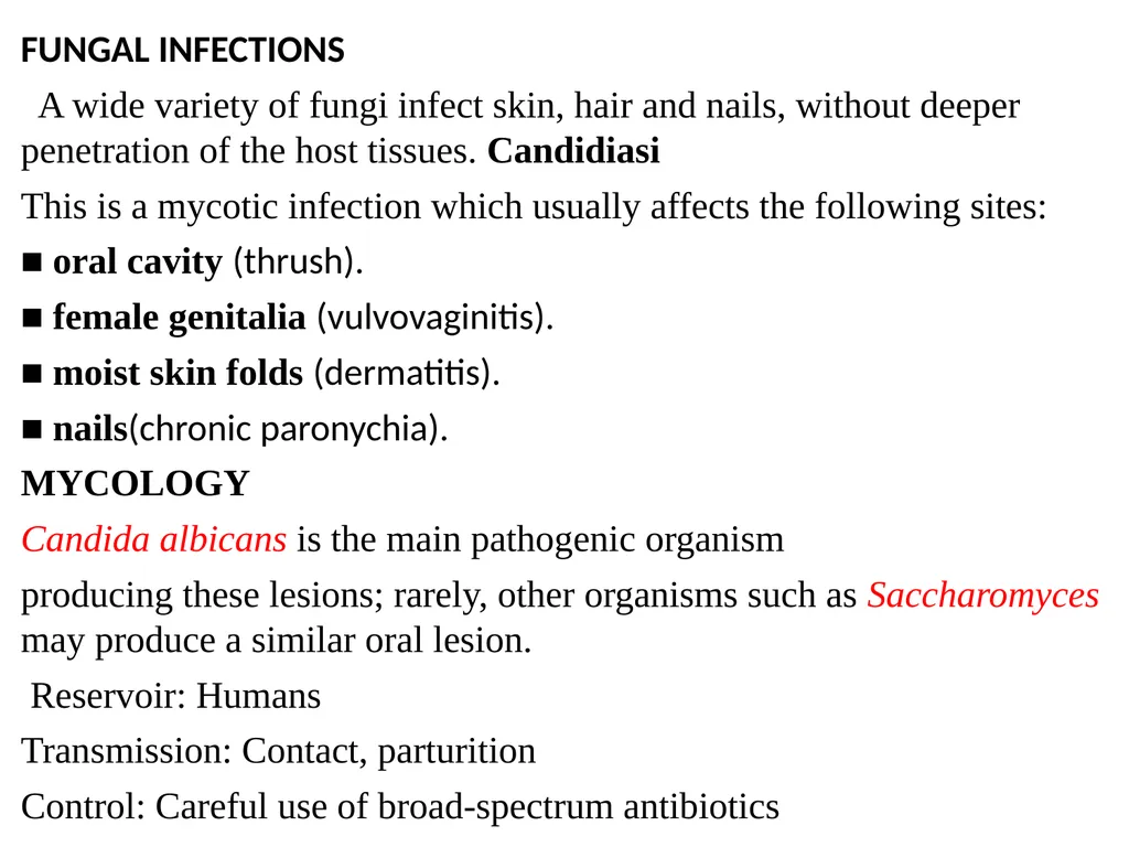 INFECTIONS THROUGH SKIN AND MUCOUS MEMBRANES Dr. - slide 21 of 26