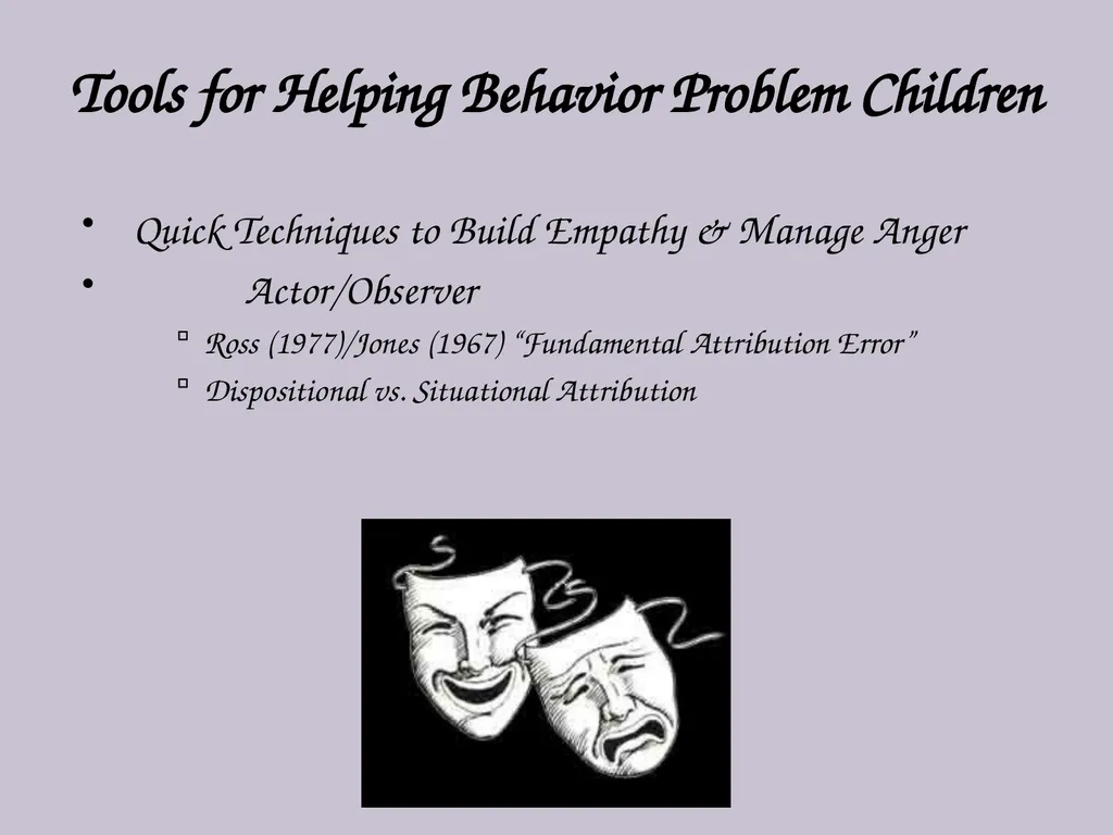 Resolving Difficult Behavior in Children and - slide 15 of 29