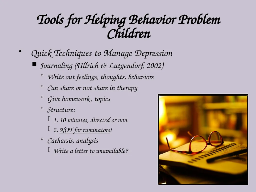 Resolving Difficult Behavior in Children and - slide 17 of 29