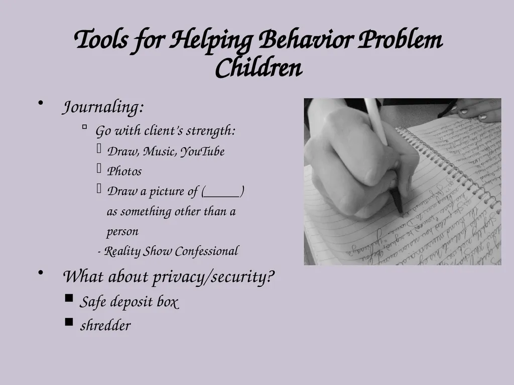 Resolving Difficult Behavior in Children and - slide 18 of 29