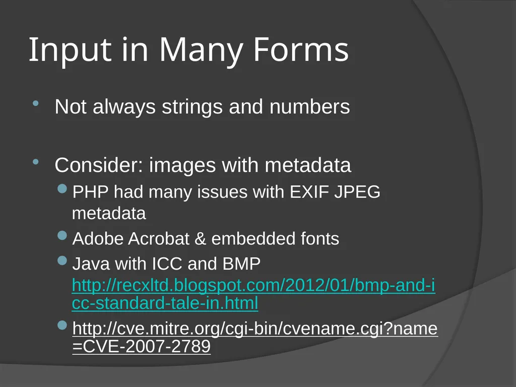 Defensive coding techniques Engineering Secure - slide 7 of 15
