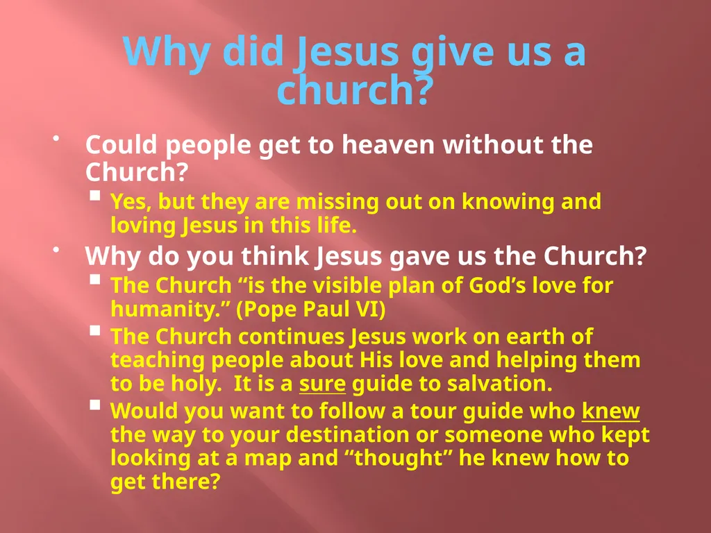 The mystical body Chp. 24 What is a body? What - slide 8 of 11