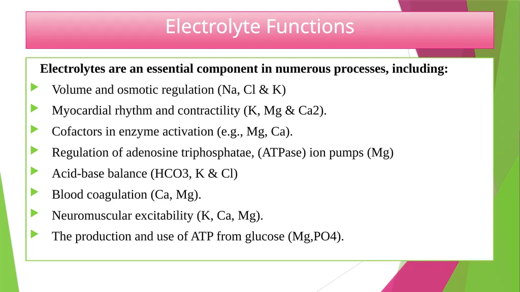Physiology The Body as an Organized "Solution” - slide 24 of 45