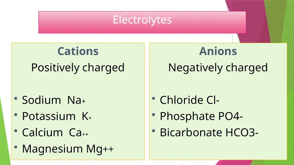 Physiology The Body as an Organized "Solution” - slide 21 of 45