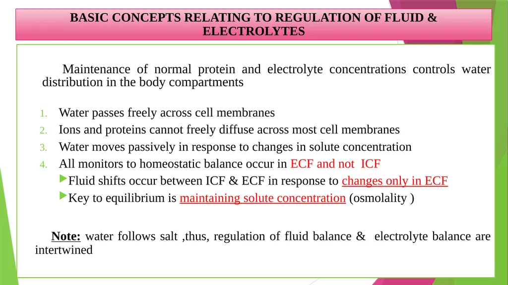 Physiology The Body as an Organized "Solution” - slide 37 of 45