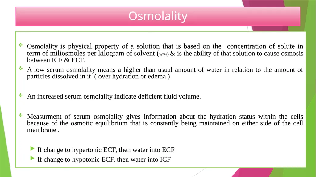 Physiology The Body as an Organized "Solution” - slide 38 of 45