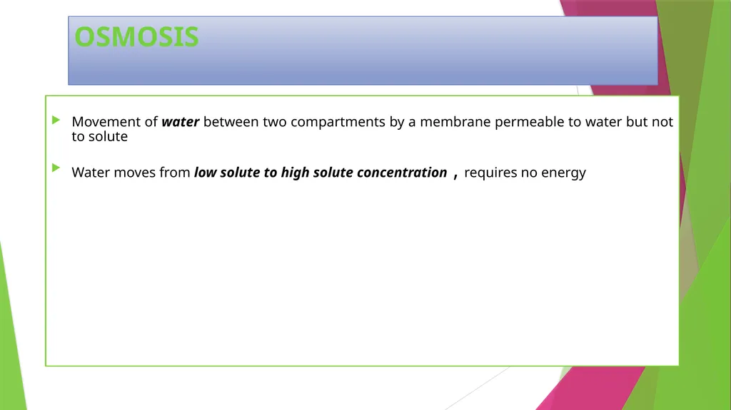 Physiology The Body as an Organized "Solution” - slide 39 of 45