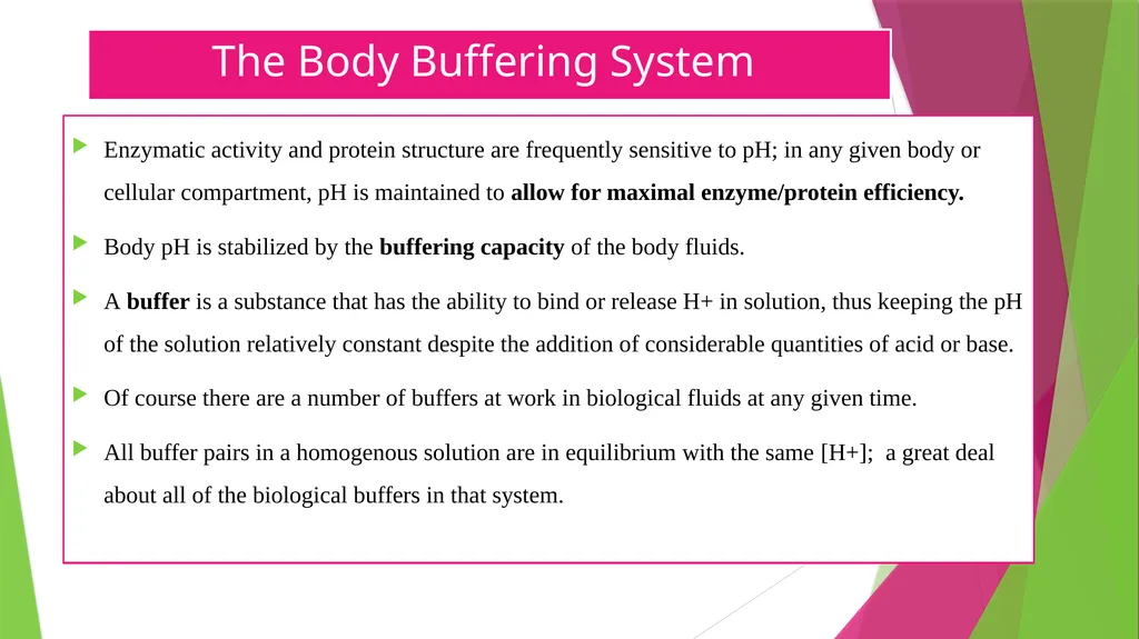 Physiology The Body as an Organized "Solution” - slide 32 of 45