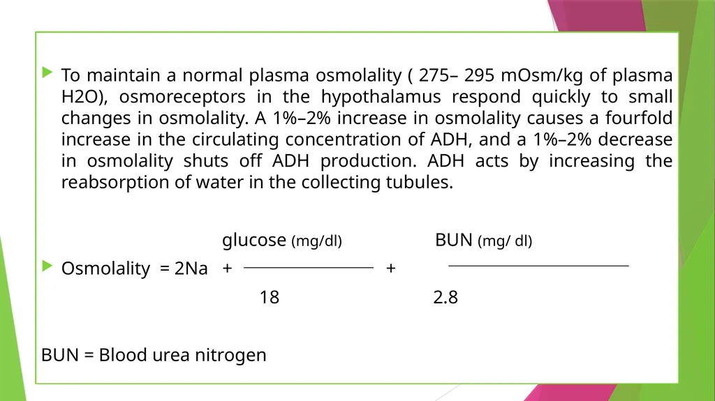 Physiology The Body as an Organized "Solution” - slide 42 of 45