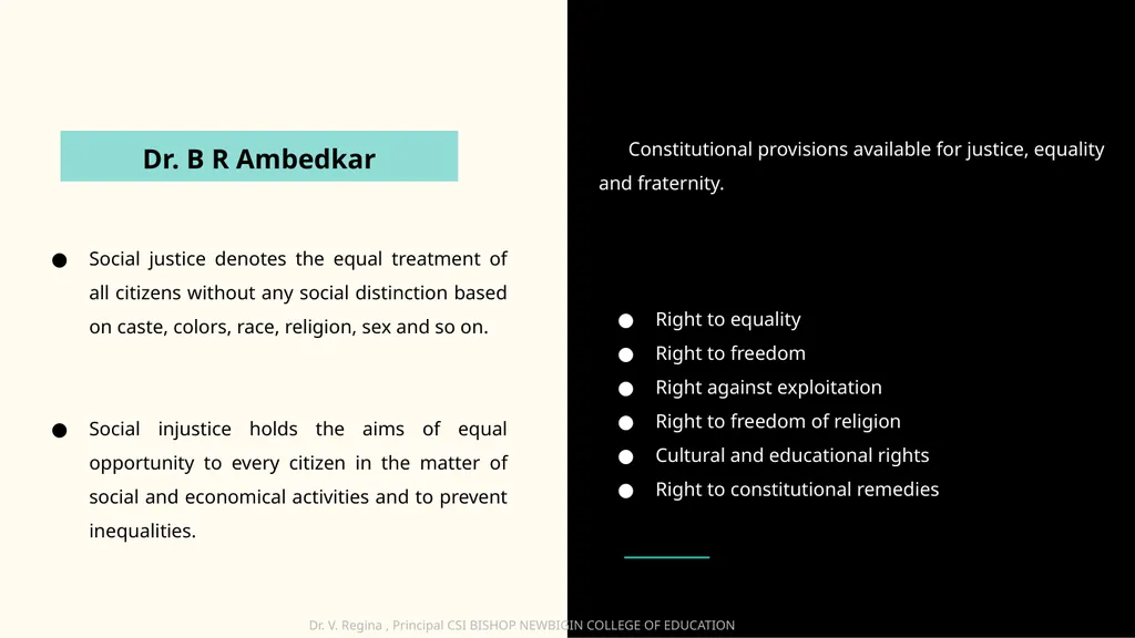 KNOWLEDGE AND CURRICULUM Unit II - Social bases of - slide 13 of 18