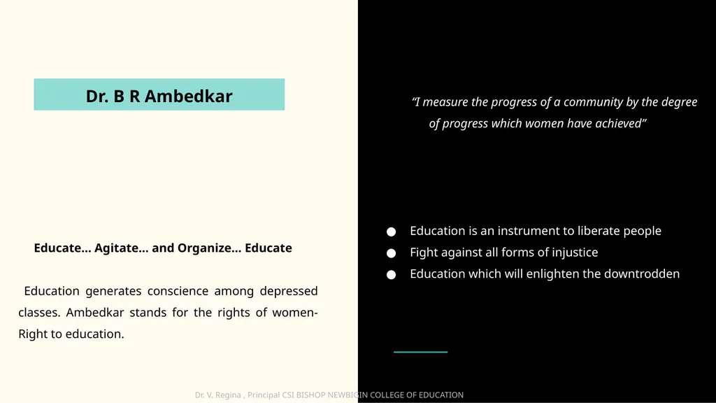 KNOWLEDGE AND CURRICULUM Unit II - Social bases of - slide 14 of 18