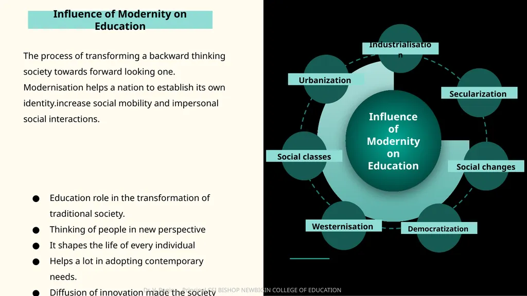 KNOWLEDGE AND CURRICULUM Unit II - Social bases of - slide 7 of 18