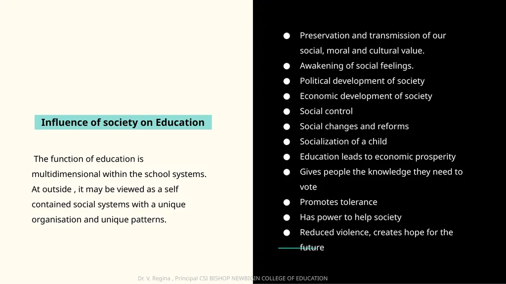 KNOWLEDGE AND CURRICULUM Unit II - Social bases of - slide 5 of 18