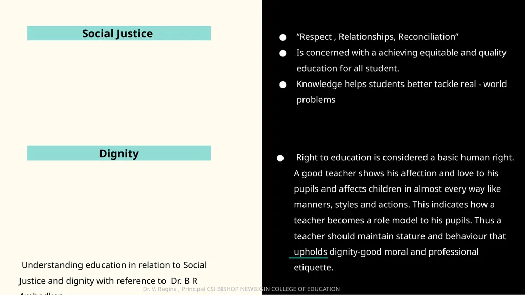KNOWLEDGE AND CURRICULUM Unit II - Social bases of - slide 11 of 18