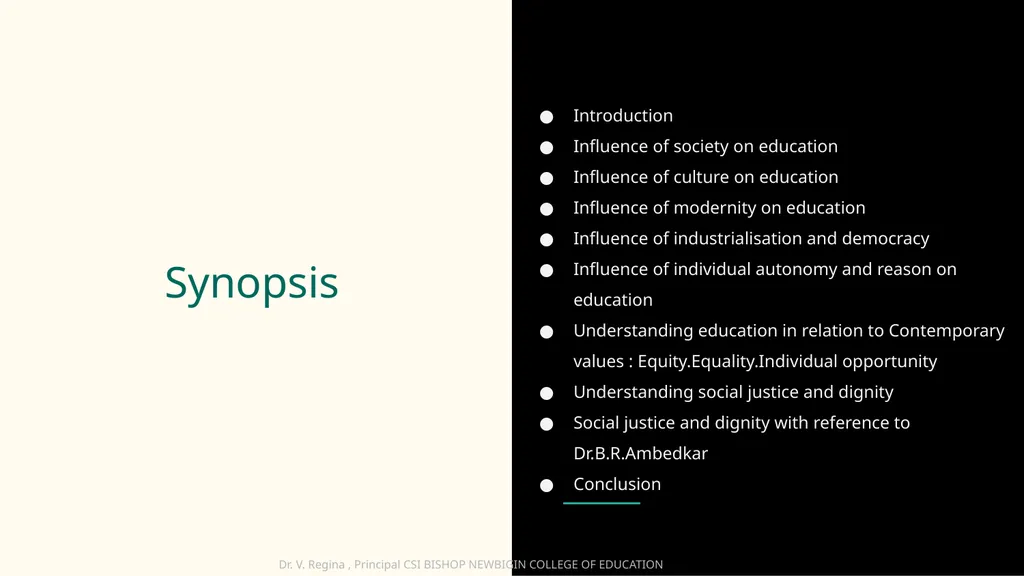 KNOWLEDGE AND CURRICULUM Unit II - Social bases of - slide 2 of 18