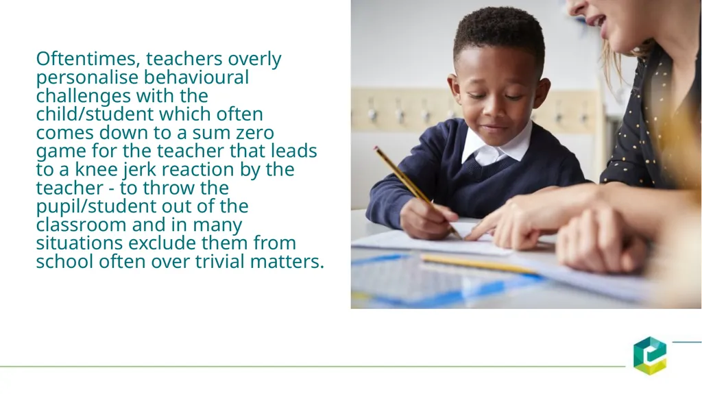 Why Emotional Literacy is important for both - slide 3 of 7