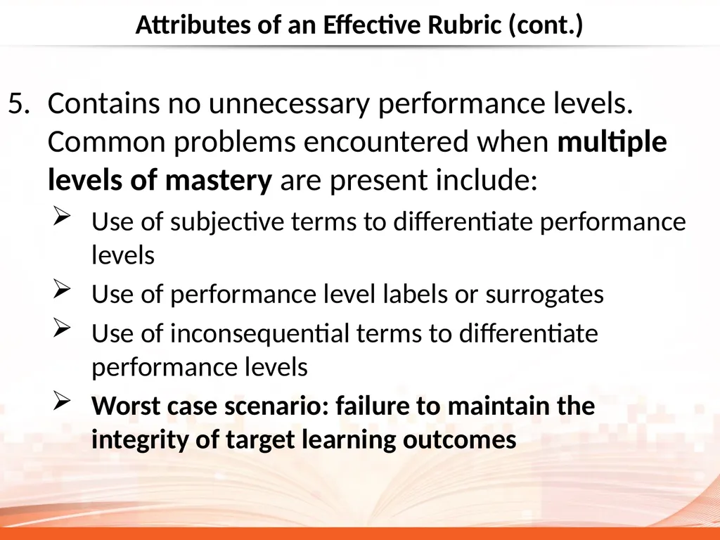 Why So Much Attention on Rubric Quality? CAEP - slide 20 of 22
