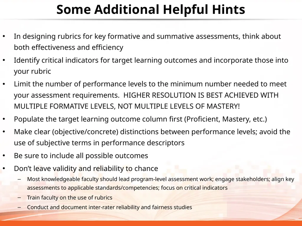 Why So Much Attention on Rubric Quality? CAEP - slide 22 of 22
