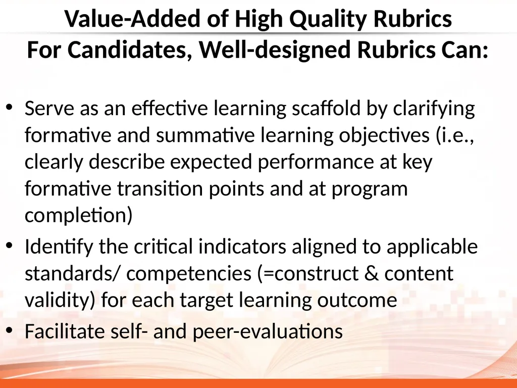 Why So Much Attention on Rubric Quality? CAEP - slide 14 of 22