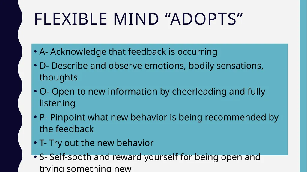 RO-DBT Radically OpeN- Dialectical Behavior - slide 21 of 24