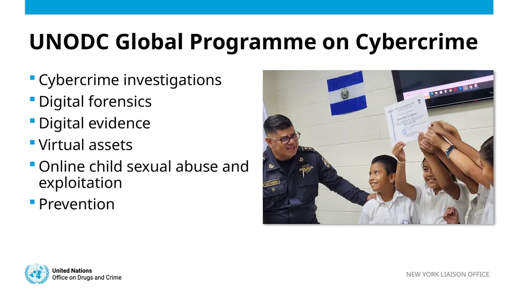 Strengthening International Cooperation for - slide 7 of 8