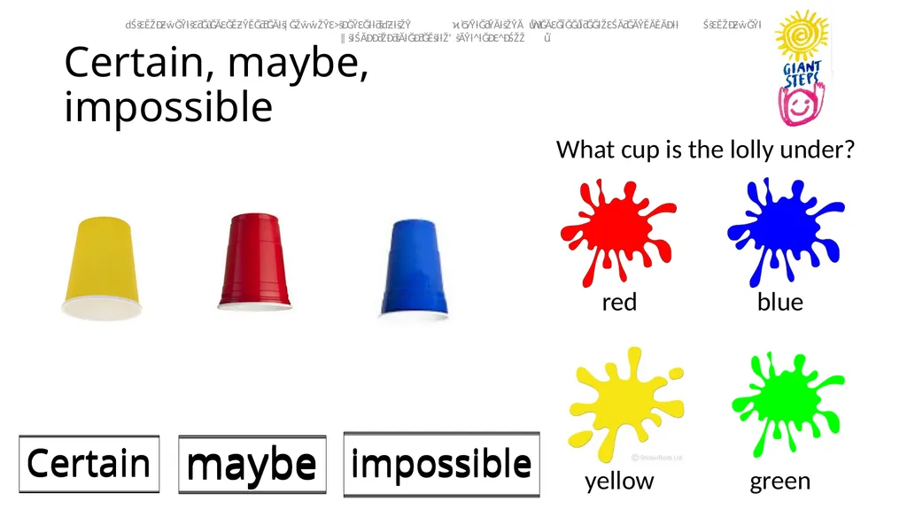 What are the chances? Probability song Certain, - slide 10 of 16