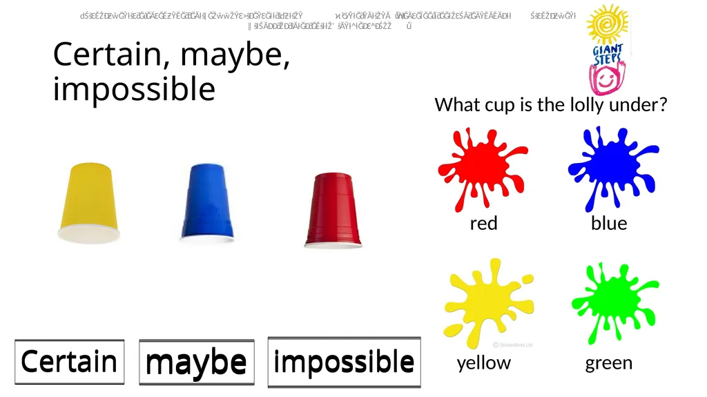 What are the chances? Probability song Certain, - slide 11 of 16