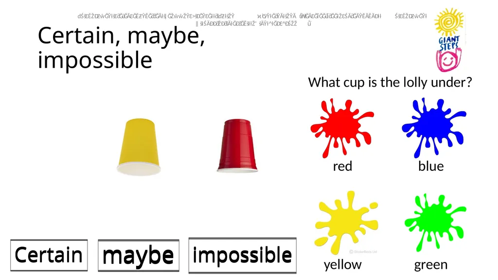 What are the chances? Probability song Certain, - slide 5 of 16