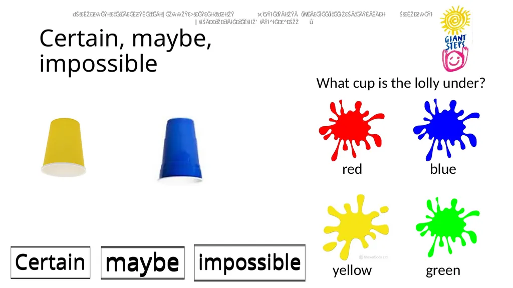 What are the chances? Probability song Certain, - slide 6 of 16