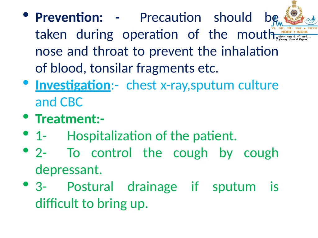 RESPIRATORY EMERGENCIES LESSON-16 BY JITENDER - slide 35 of 43
