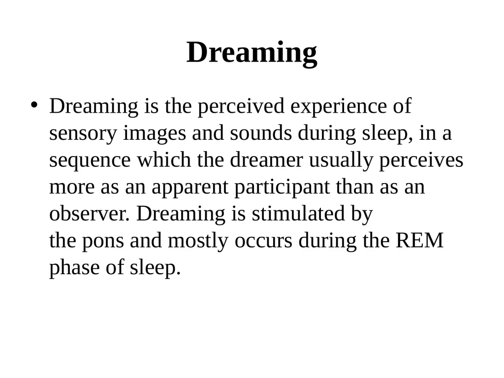 Sleep (Nidra) By Dr. Richa Rai Associate Professor - slide 12 of 13