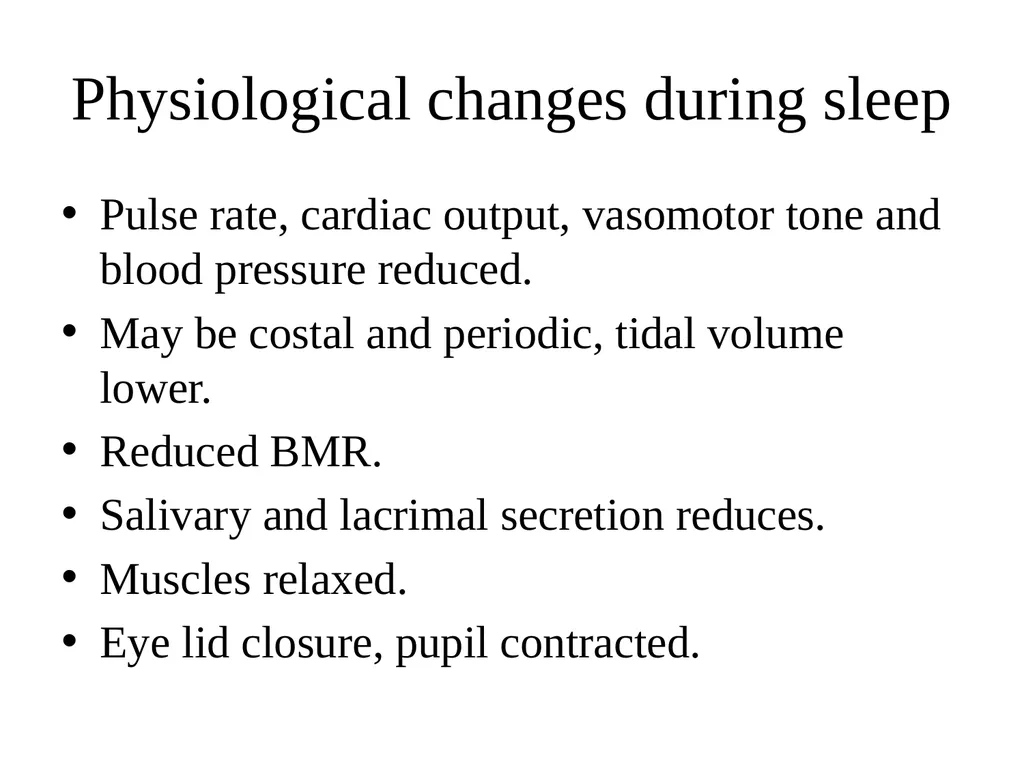 Sleep (Nidra) By Dr. Richa Rai Associate Professor - slide 8 of 13