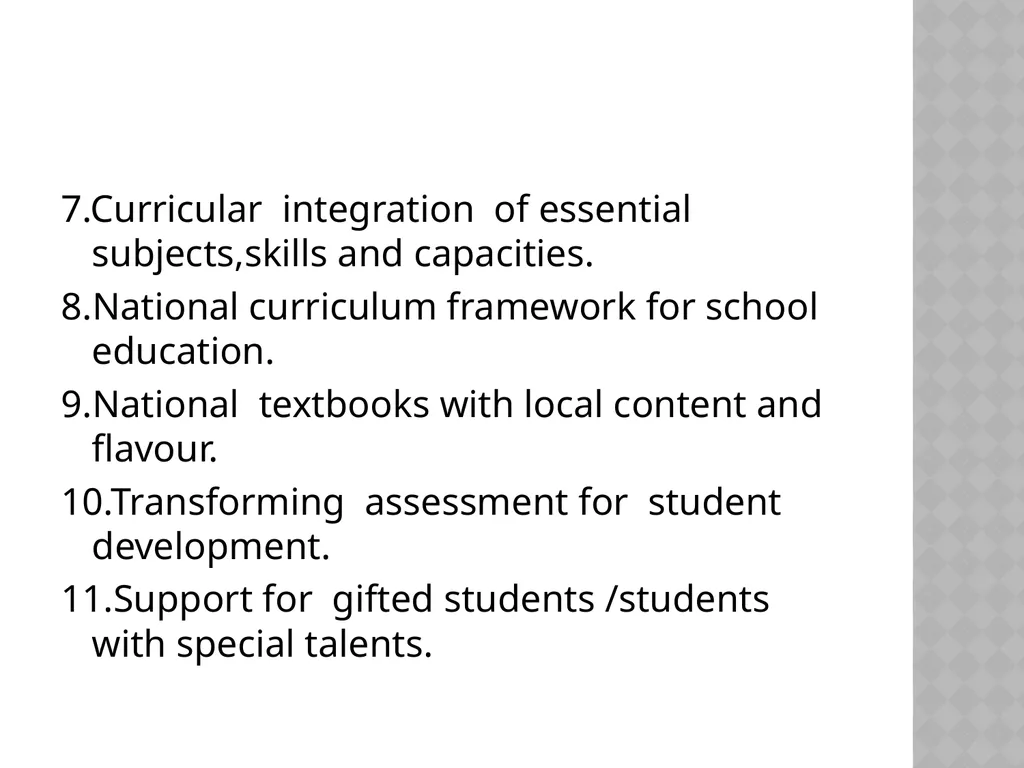 CURRICULUM AND PEDAGOGY IN SCHOOLS ACCORDING TO - slide 3 of 15