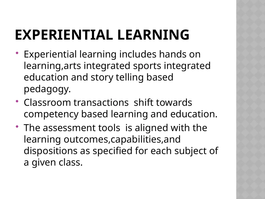 CURRICULUM AND PEDAGOGY IN SCHOOLS ACCORDING TO - slide 8 of 15