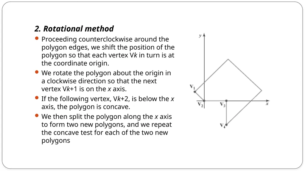 Fill area primitives, 2D Geometric Transformations - slide 14 of 63