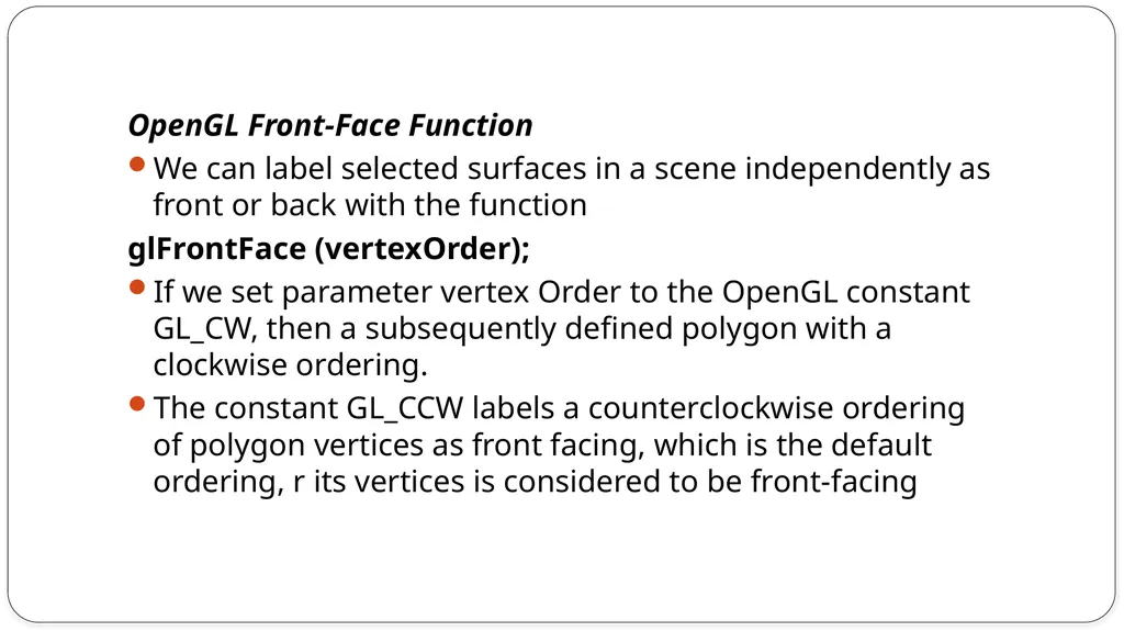 Fill area primitives, 2D Geometric Transformations - slide 61 of 63