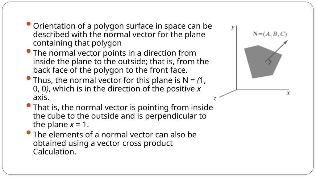 Fill area primitives, 2D Geometric Transformations - slide 49 of 63