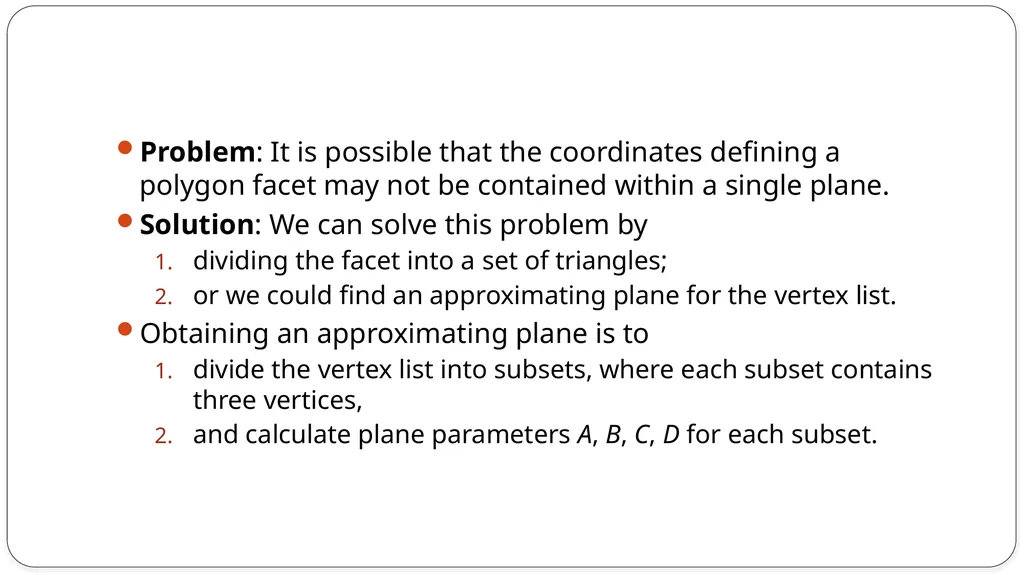 Fill area primitives, 2D Geometric Transformations - slide 46 of 63