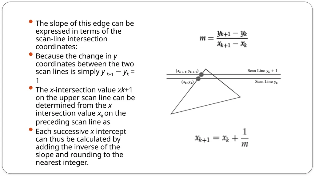 Fill area primitives, 2D Geometric Transformations - slide 40 of 63