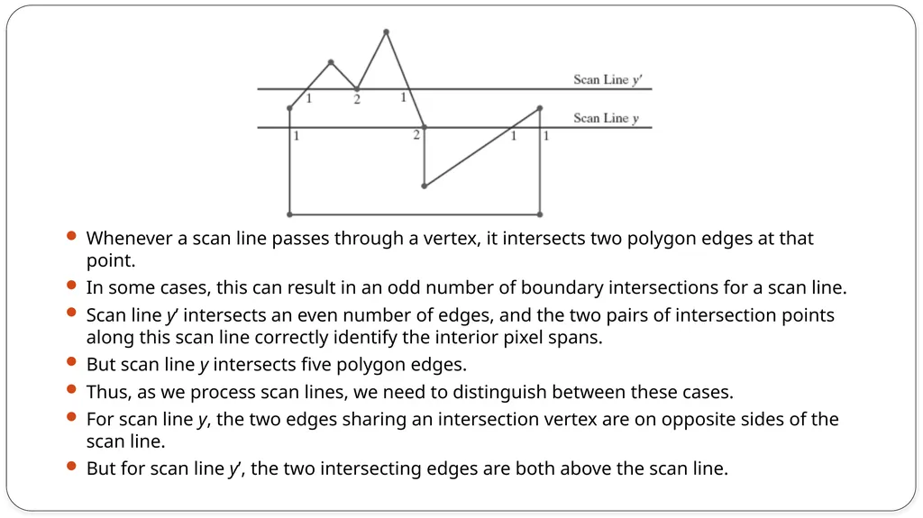 Fill area primitives, 2D Geometric Transformations - slide 37 of 63