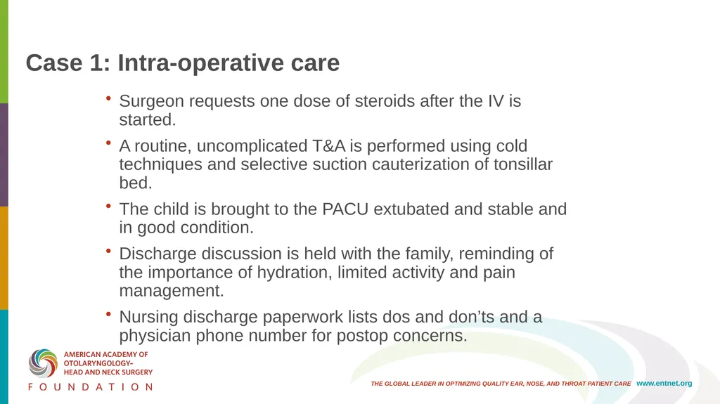AAO-HNSF Clinical Practice Guideline (Update): - slide 49 of 56