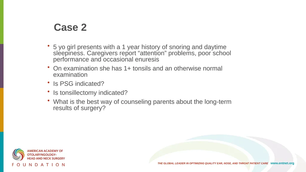 AAO-HNSF Clinical Practice Guideline (Update): - slide 32 of 56