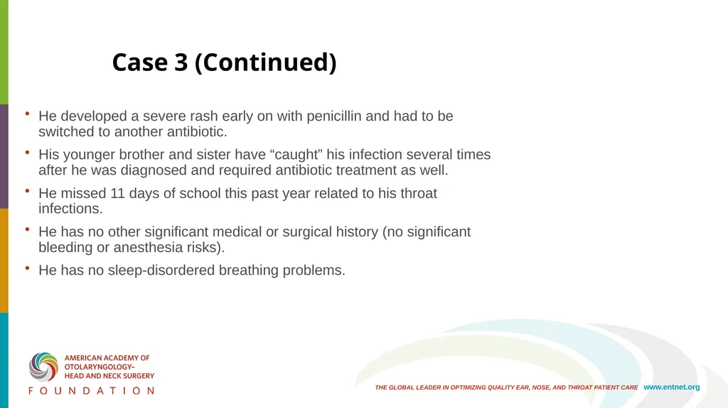 AAO-HNSF Clinical Practice Guideline (Update): - slide 46 of 56